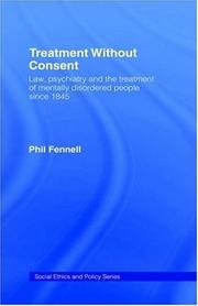 Front cover of Treatment without consent by Phil Fennell