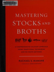 Cover of Mastering stocks and broths by Rachael Mamane