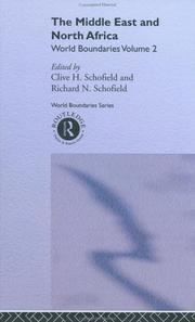 Front cover of Middle East and North Africa by C. Schofield