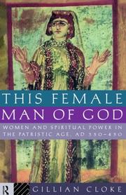 Front cover of This female man of God by Gillian Cloke