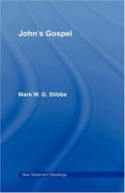 Cover of John's gospel by Mark W. G. Stibbe