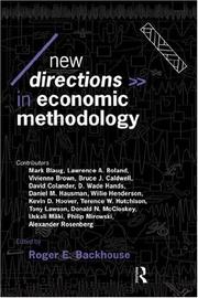 Front cover of New directions in economic methodology by Roger Backhouse