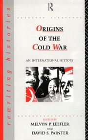 Front cover of The Origins of the Cold War by David Painter