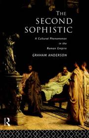 Cover of The second sophistic by Graham Anderson