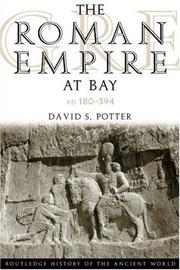 Front cover of The Roman Empire at bay by David Stone Potter