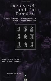 Front cover of Research and the teacher by Graham Hitchcock