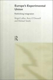 Front cover of Europe's Experimental Union by Brigid Laffan