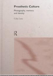 Cover of Prosthetic culture by Celia Lury