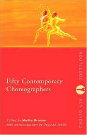Front cover of Fifty contemporary choreographers by Martha Bremser