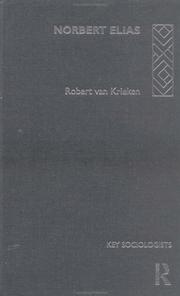 Cover of Norbert Elias by Robert Van Krieken