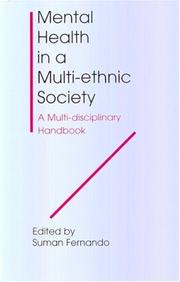 Front cover of Mental Health in a Multi-Ethnic Society by Dr Sum Fernando