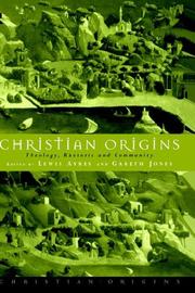 Front cover of Christian origins by Lewis Ayres