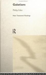 Cover of Galatians by Philip Francis Esler