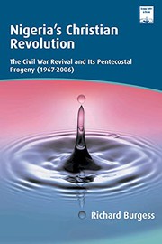 Cover of Nigeria's Christian revolution by Richard Burgess