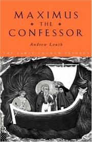 Front cover of Maximus the Confessor by Andrew Louth