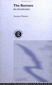 Cover of The Romans by Antony Kamm
