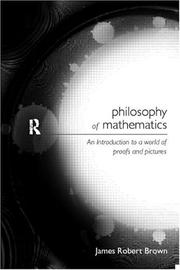 Front cover of Philosophy of mathematics by James Robert Brown