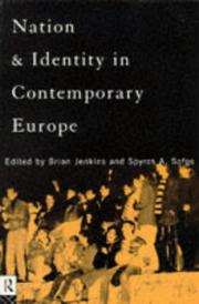 Front cover of Nation and identity in contemporary Europe by Jenkins, Brian