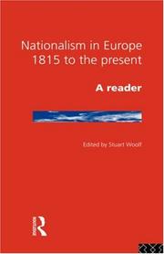 Cover of Nationalism in Europe by Stuart Woolf