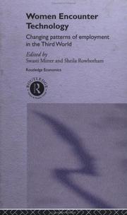 Front cover of Women Encounter Technology by Swasti Mitter