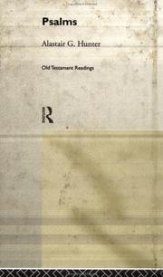Cover of Psalms by Alastair Hunter