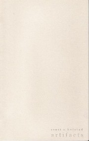 Cover of Artifacts by Scott C. Holstad