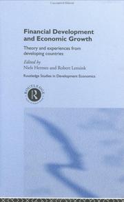 Front cover of Financial Development and Economic Growth by Niels Hermes
