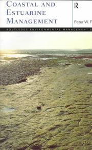 Cover of Coastal and estuarine management by Peter W. French