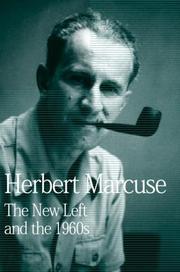 Front cover of The New Left and the 1960s by Herbert Marcuse