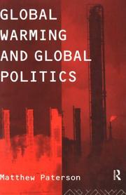 Front cover of Global warming and global politics by Matthew Paterson