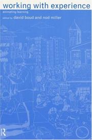 Cover of Working with Experience by David Boud