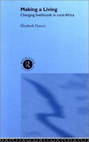 Cover of Making a Living by Elizabe Francis