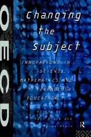 Cover of Changing the Subject by Paul Black