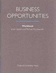 Front cover of Business Opportunities by Vicki Hollett