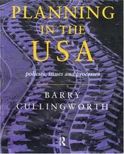 Front cover of Planning in the USA by J. B. Cullingworth