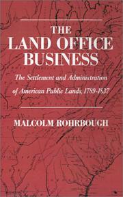 Front cover of The Land Office Business by Malcolm J. Rohrbough