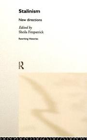 Cover of Stalinism by S. Fitzpatrick