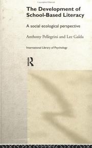 Front cover of The development of school-based literacy by Anthony D. Pellegrini