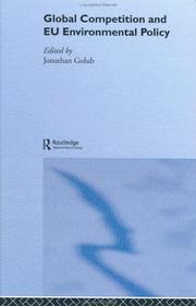 Cover of Global competition and EU environmental policy by Jonathan Golub