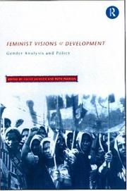 Front cover of Feminist visions of development by Cecile Jackson