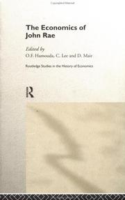 Front cover of The economics of John Rae by Rae, John