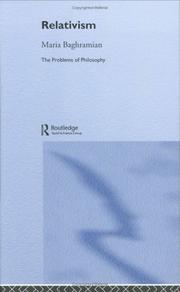 Cover of Relativism by Maria Baghramian