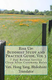 Cover of Rise Up! Buddhist Study and Practice Guide by Ven Hong Yang