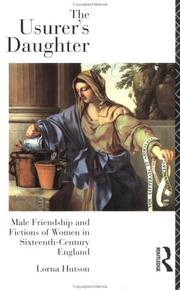 Front cover of The usurer's daughter by Lorna Hutson