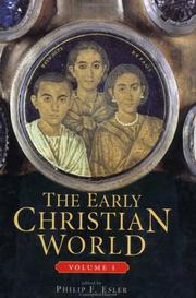 Cover of The early Christian world by Philip Francis Esler