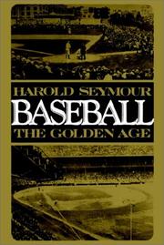 Cover of Baseball by Harold Seymour