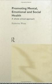 Front cover of Mental, Emotional and Social Health Promoting School by Katherine Weare