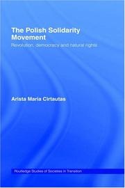 Front cover of The Polish solidarity movement by Arista Maria Cirtautas