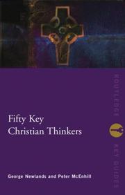 Cover of Fifty key Christian thinkers by Peter McEnhill