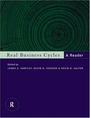Front cover of Real Business Cycles by James Hartley